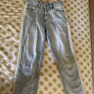 Pacsun Mom Jeans, tow tone, size 22, high waist
